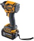 POWERMAT Udarni odvijač, bez četkica, LED, 550 Nm, 21 V, 1/2", 2 x 3 Ah